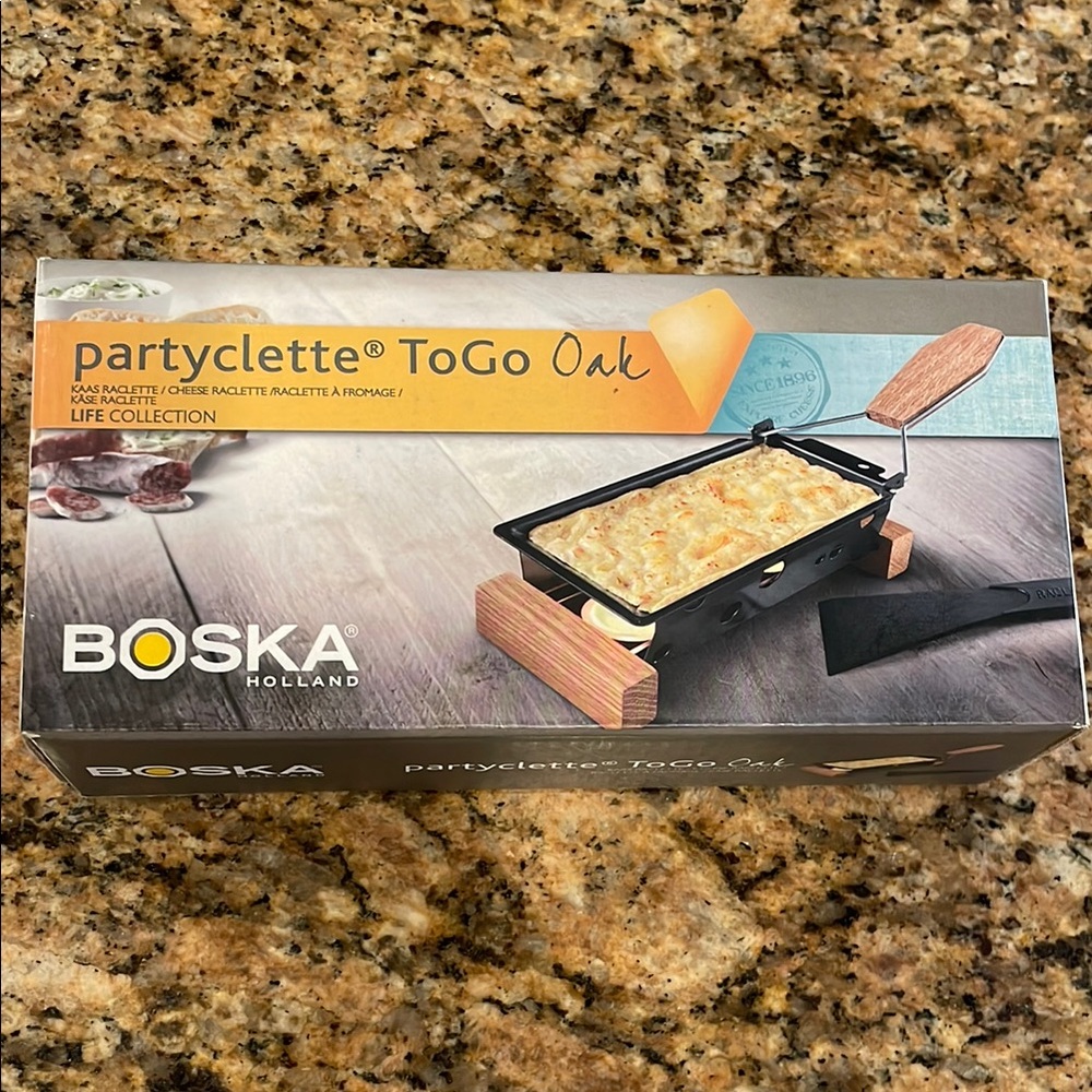 BOSKA Holland To Go Life Collection cheese raclette bbq potluck picnic fire